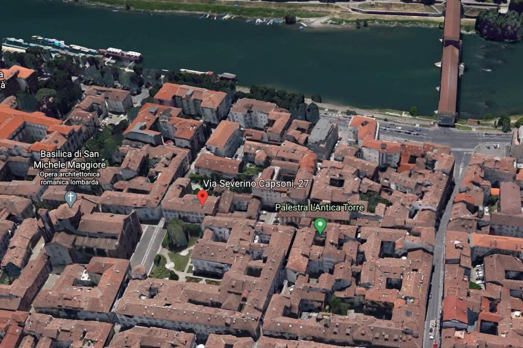 Maison Marina_Pavia San Michele Centro Storico Exterior foto